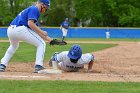 Baseball vs CGA  Wheaton College Baseball vs Coast Guard Academy during game two of the NEWMAC semi-finals playoffs. - (Photo by Keith Nordstrom) : Wheaton, baseball, NEWMAC